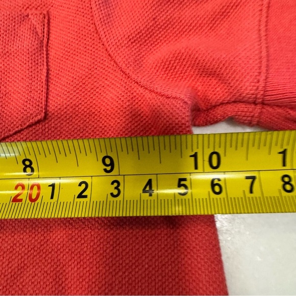 Ralph Lauren Baby Boy LOT OF 2 Rompers Navy L/S Salmon S/S W/ Collar NEW Sz 6 Mo - Picture 5 of 14